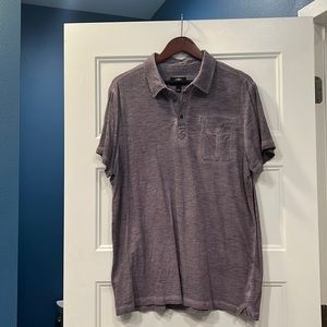 Rock and republic purple polo shirt